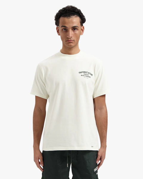Croyez Fraternite Puff T-shirt Offwhite/Darkgreen
