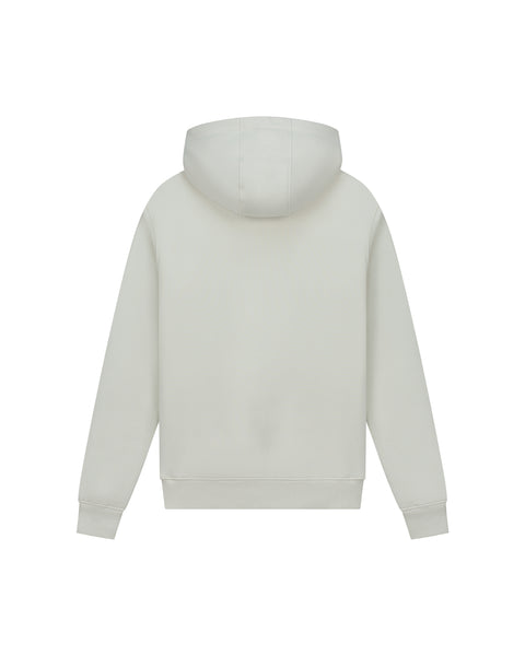 Malelions Striped Hoodie Off white
