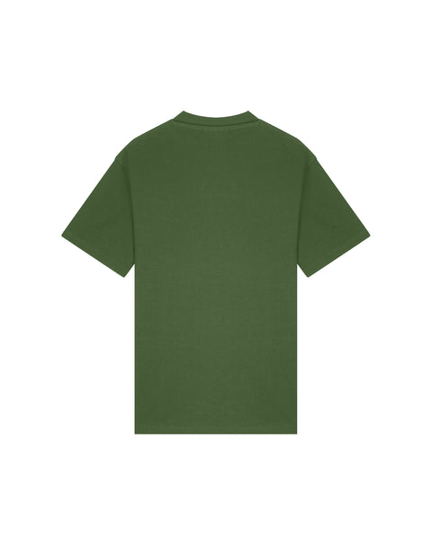 Malelions Essentials T-shirt Groen/Oranje