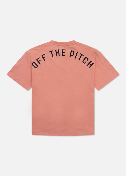 Off The Pitch Loose Fit T-shirt Zalm