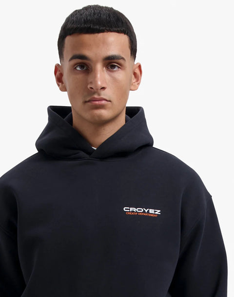 Croyez Creatif Department Hoodie Black/White