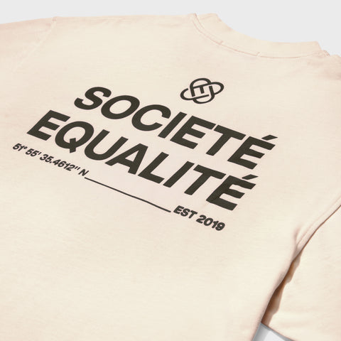 Equalite Societe T-shirt Beige