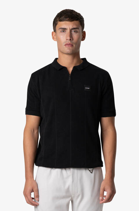 Quotrell Arena Polo Black/White