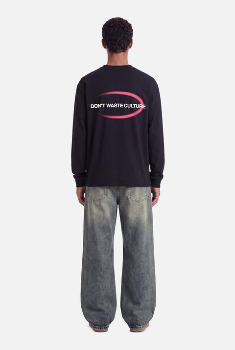 Don´t Waste Culture Tavi Longsleeve Black
