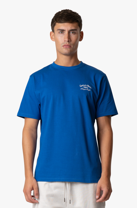 Quotrell Atelier Milano T-shirt Cobalt/White