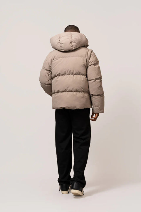 Equalite Societe Puffer Jacket Taupe