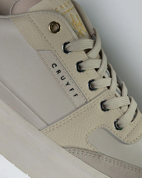 Cruyff Endorsed Tennis Sneakers Cream