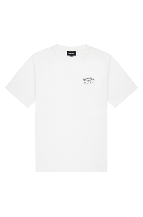 Quotrell Atelier Milano T-shirt Wit/Zwart