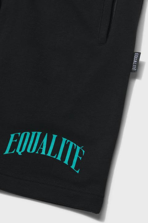 Equalite Oliver Shorts Black/Turquoise