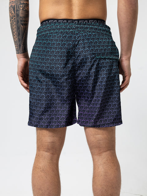 Xplct Fade Short Blue/green