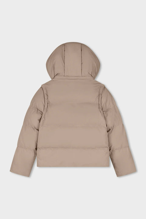 Equalite Societe Puffer Jacket Taupe