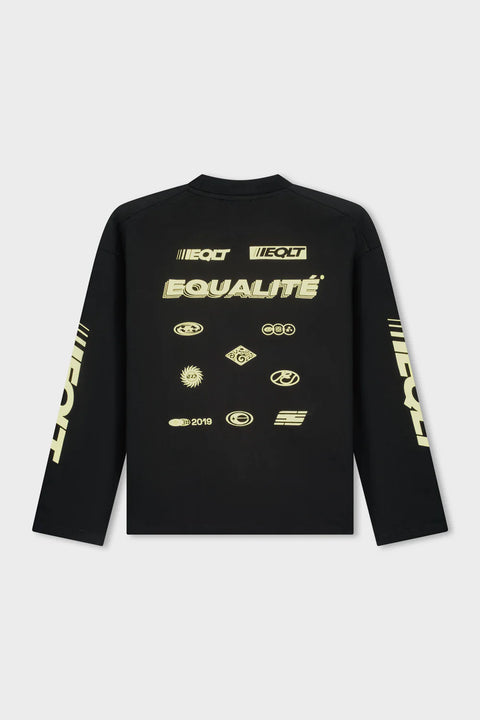 Equalite Adrien Longsleeve Tee Black