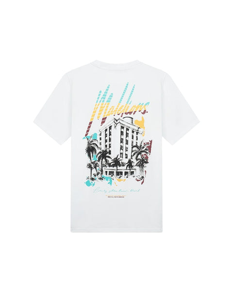 Malelions Luxury Resort T-shirt White