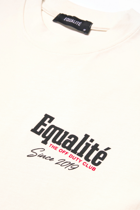 Equalite Frontrunner Oversized T-shirt Offwhite