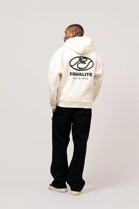 Equalite Arid Oversized FullZip Hoodie OffWhite