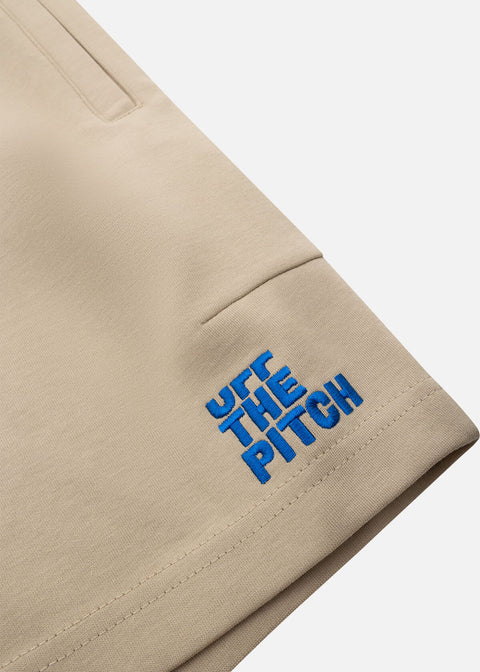 Off The Pitch Fullstop Sweatshorts Sand