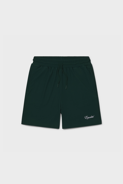 Equalite Ribbed Shorts Green