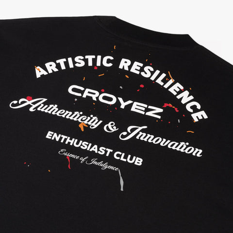 Croyez Enthusiast Club T-shirt Black