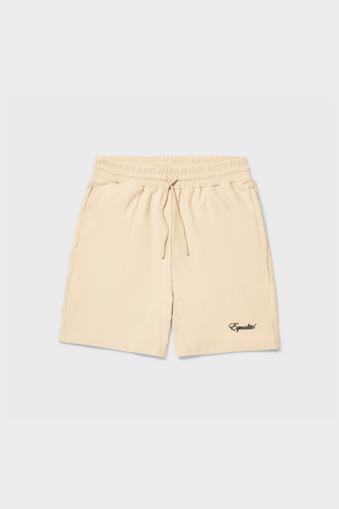 Equalite Ribbed Short Beige