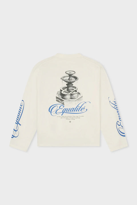 Equalite Fontain Oversized Longsleeve OffWhite
