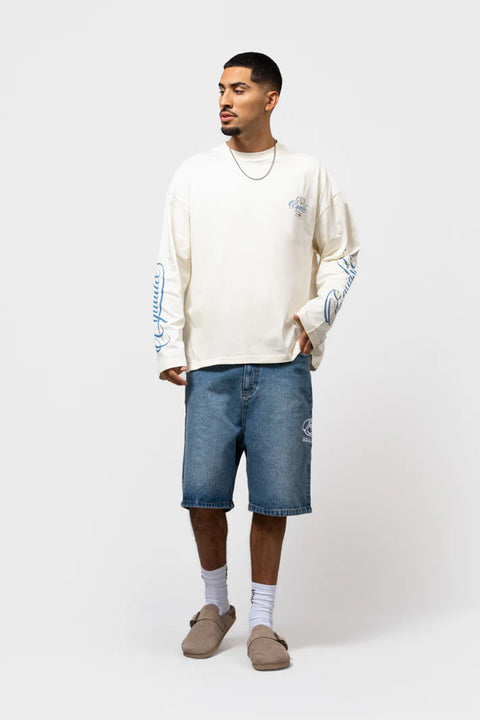 Equalite Fontain Oversized Longsleeve OffWhite
