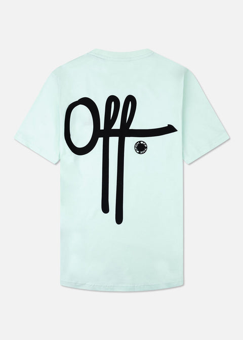 Off The Pitch Fullstop Slim Fit T-Shirt Jade Mint