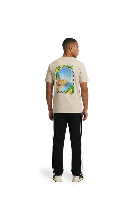 Malelions Amalfi Window T-Shirt Light Pink