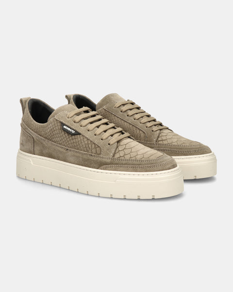 Antony Morato Low Reptile sneaker Brown