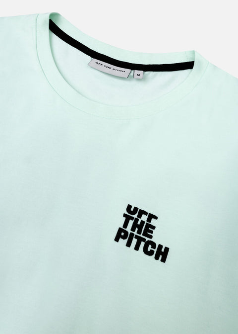 Off The Pitch Fullstop Slim Fit T-Shirt Jade Mint