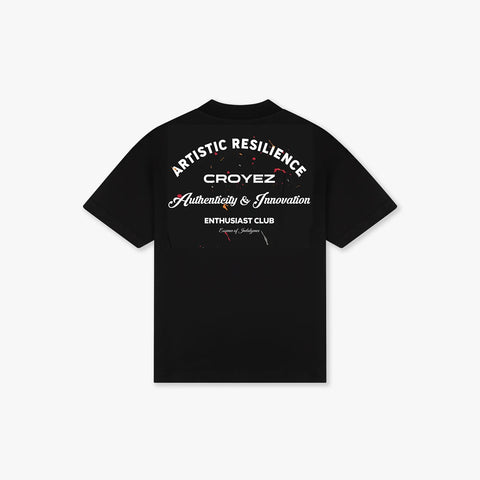 Croyez Enthusiast Club T-shirt Black