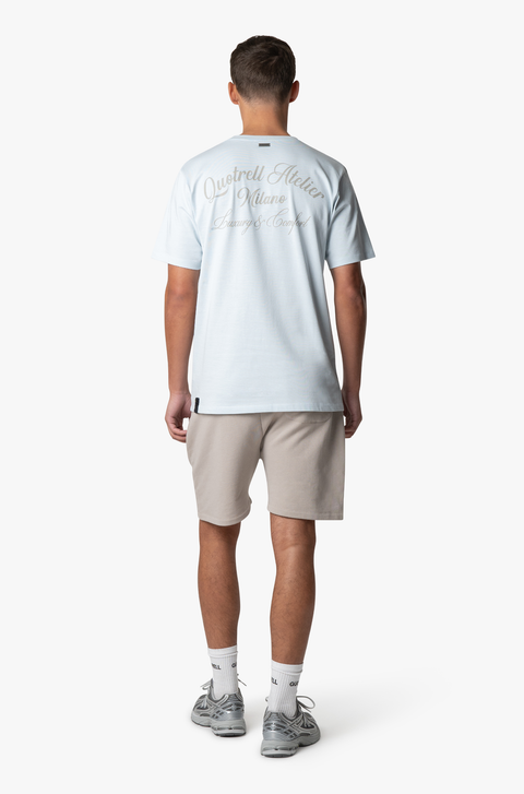 Quotrell Atelier Milano T-shirt Lightblue/Grey