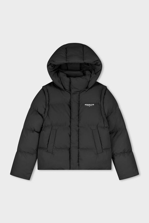 Equalite Societe Puffer Jacket Black