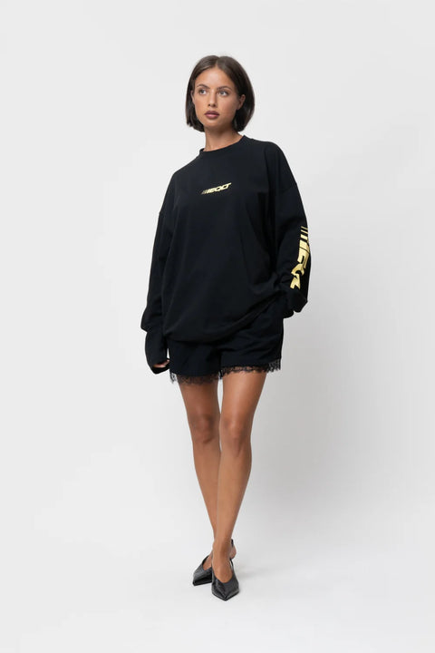 Equalite Adrien Longsleeve Tee Black
