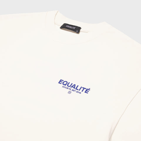 Equalite Oversized Societe T-shirt Offwhite