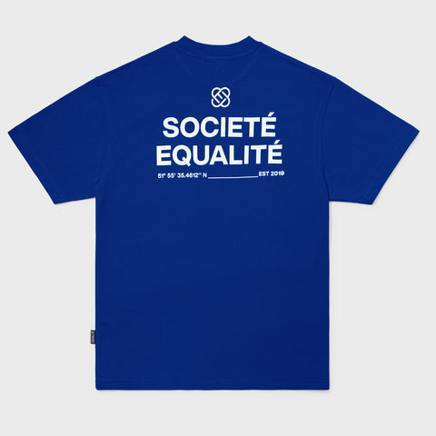 Equalite Societe Oversized T-shirt Blue