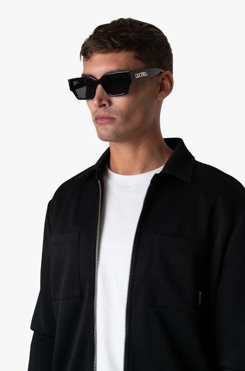 Quotrell Sunglasses Black/Gold