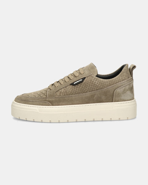 Antony Morato Low Reptile sneaker Brown
