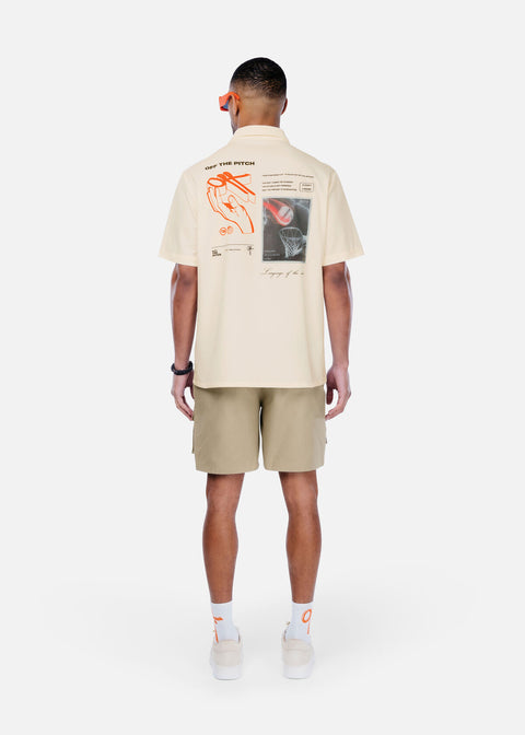 Off The Pitch Spartan T-shirt Offwhite