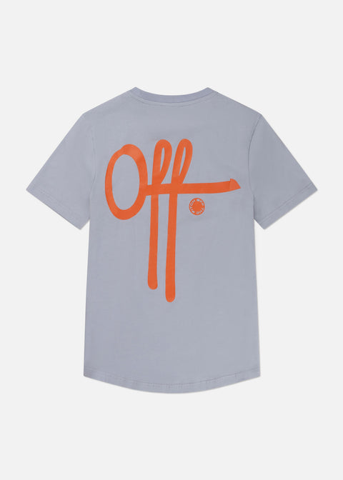 Off The Pitch Fullstop Slim Fit T-shirt Lightblue