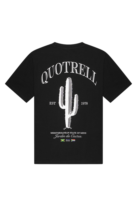 Quotrell Cactus T-shirts Black/White