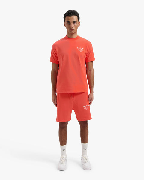 Croyez Fraternite Short Coral/White