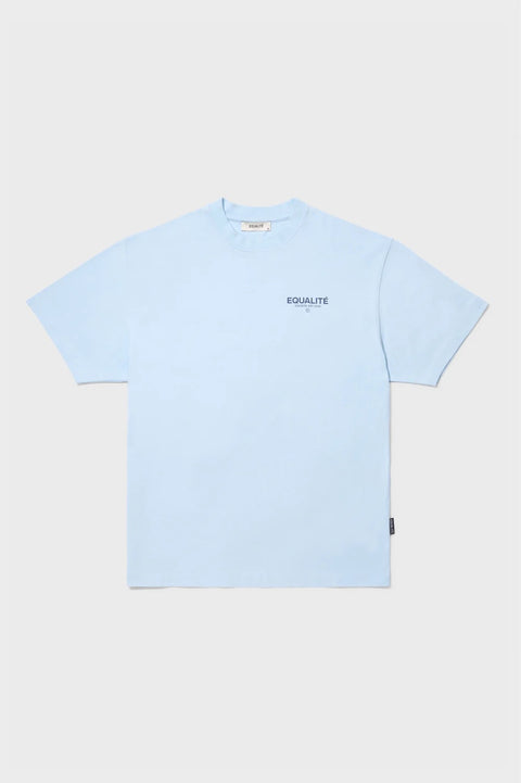 Equalite Societe Oversized Tee LightBlue/Navy