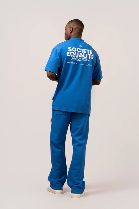 Equalite Societe Oversized Tee Blue