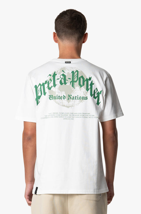 Quotrell Global Unity T-shirt Offwhite/Green