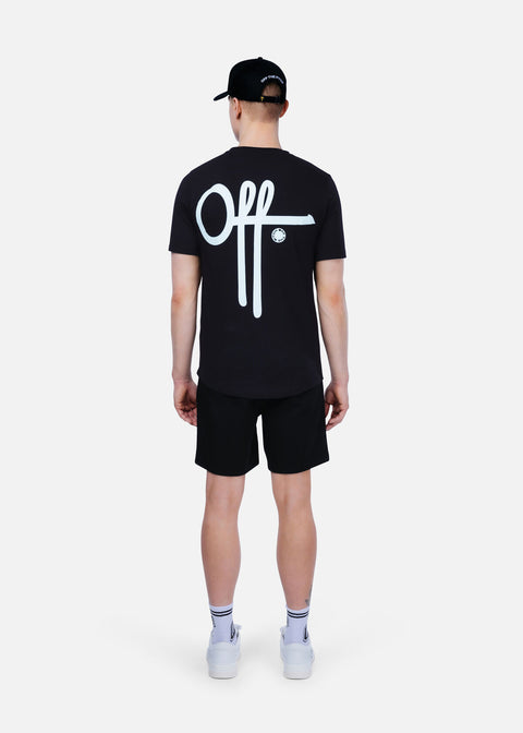 Off The Pitch Fullstop Slim Fit T-shirt Black