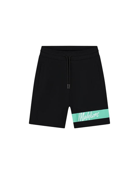 Malelions Captain Short Black Turquoise