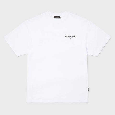 Equalite Oversized Societe T-shirt White/Black