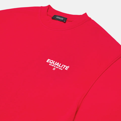 Equalite Societe T-shirt Red