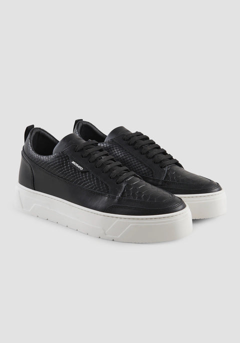 Antony Morato Flint Reptile Sneakers Black/White