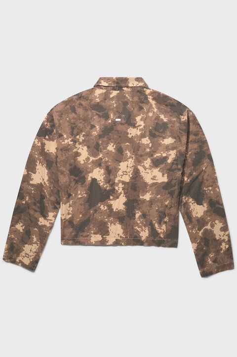 Equalite Boxy Cargo Jacket Camo